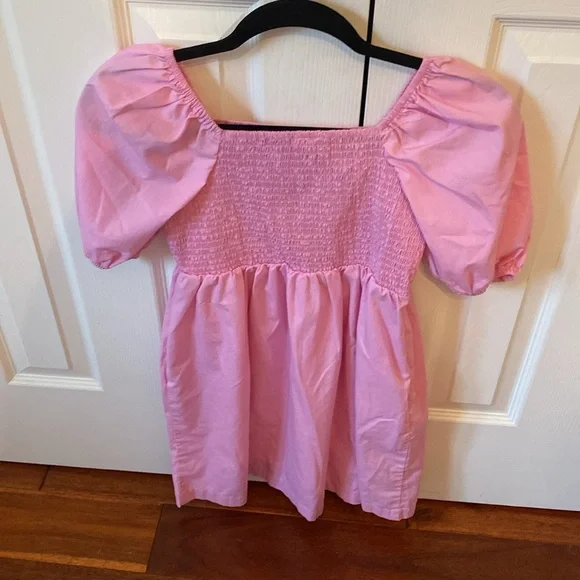 Copper Key Pink Kids Dress - Picture 3 of 3